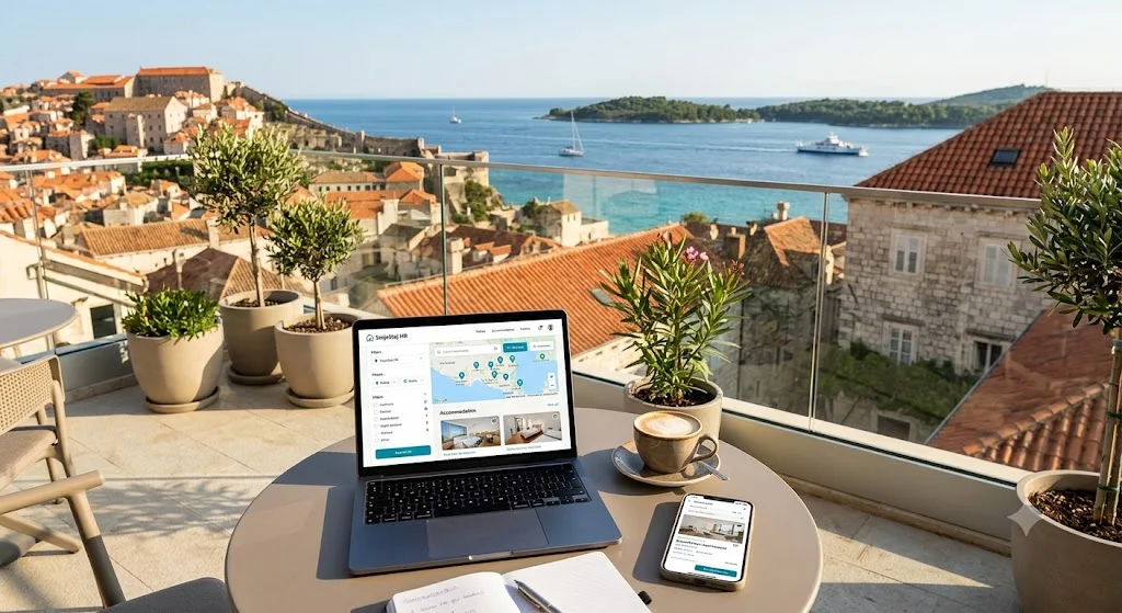 Digital nomads in Croatia: How to find the perfect accommodation for remote work
